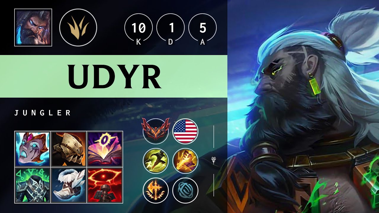 Udyr Jungle vs Kha'Zix - NA Grandmaster Patch 25.09