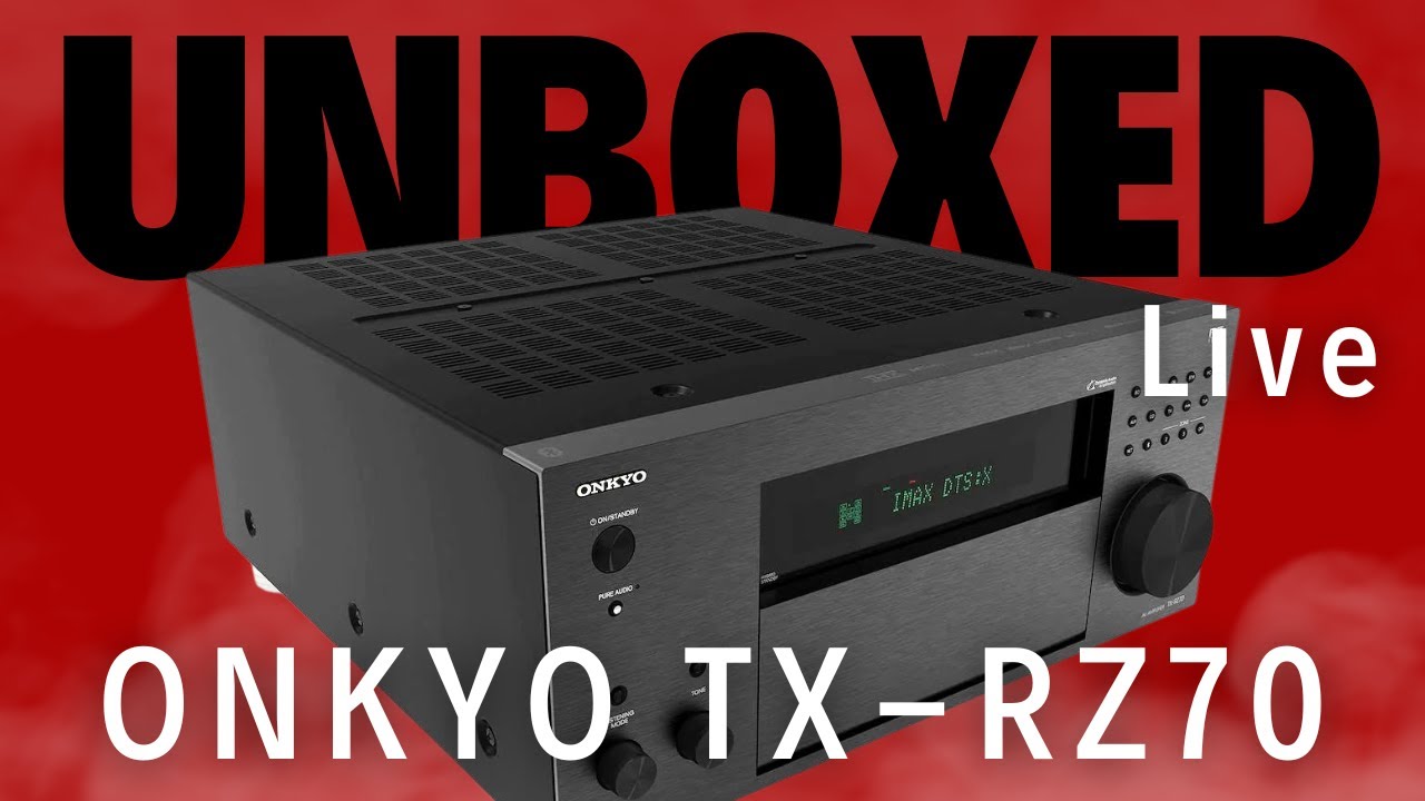 РАСПАКОВКА Вживую! - Мощный домашний кинотеатр Onkyo TX-RZ70!