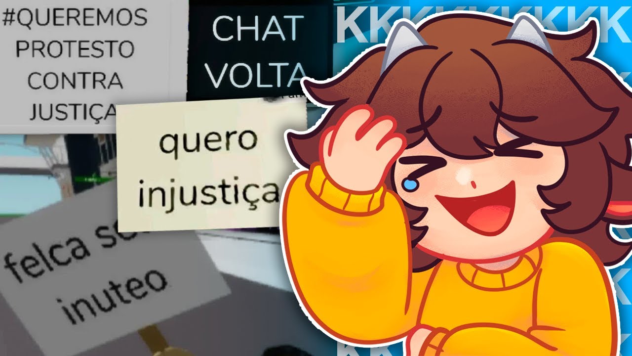 PROTESTOS NO ROBLOX KKKKKKKKK