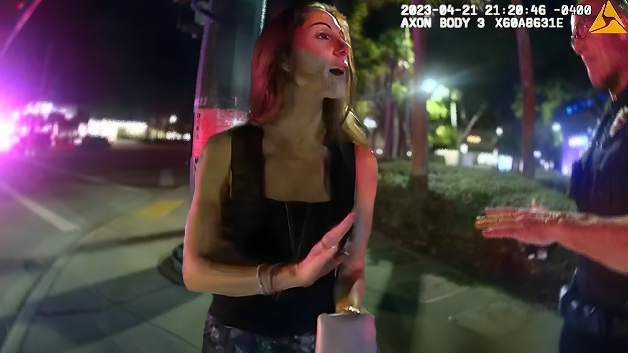 Drunk Entitled Karen Realizes She's Not Above The Law