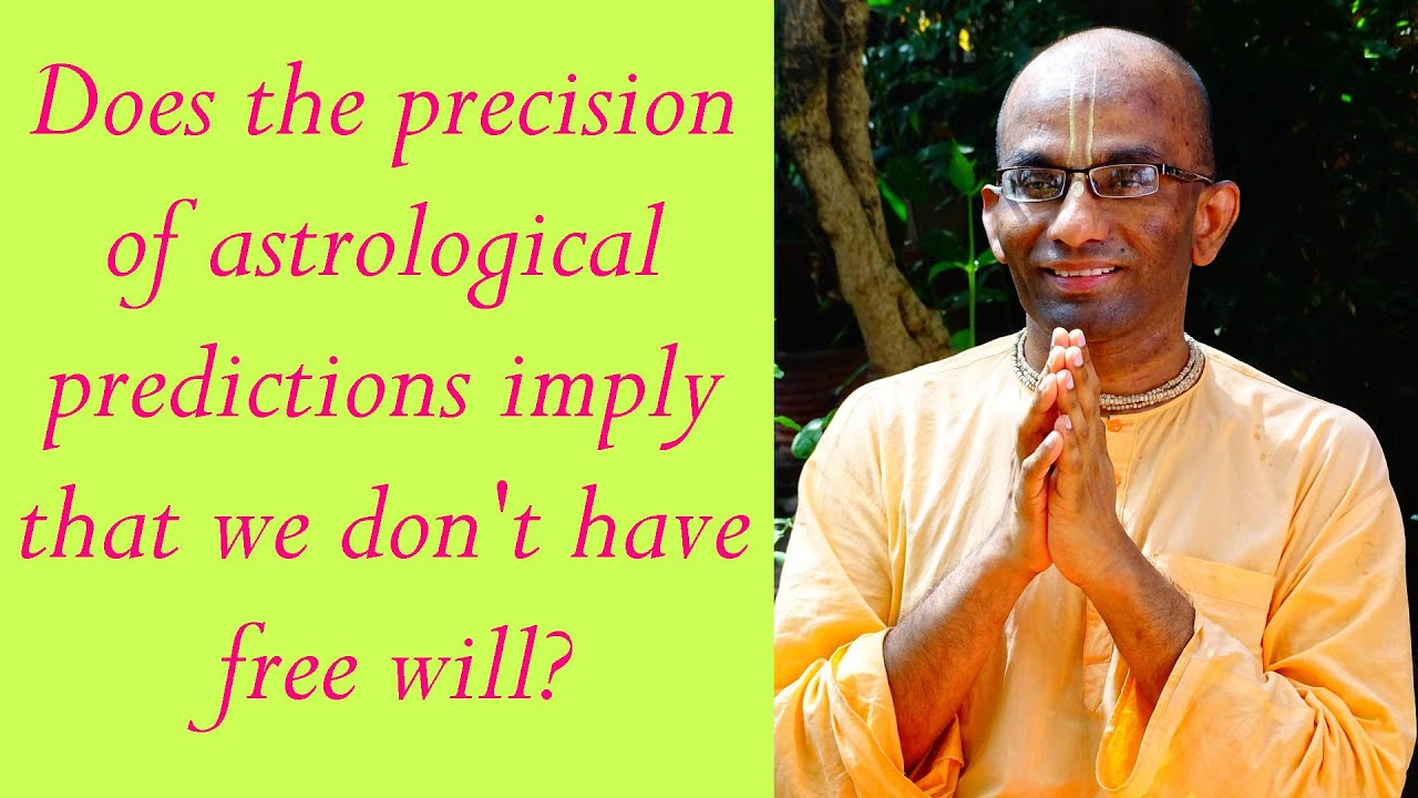 Does the precision of astrological predictions imply that we don't have free will?
