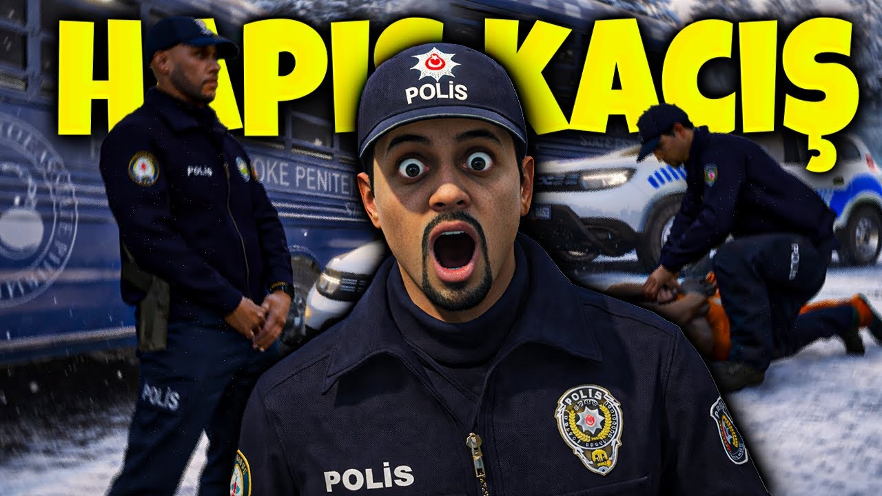 Hapisten Kaçmaya Çalıştılar! | GTA 5 Polis Hayatı #4