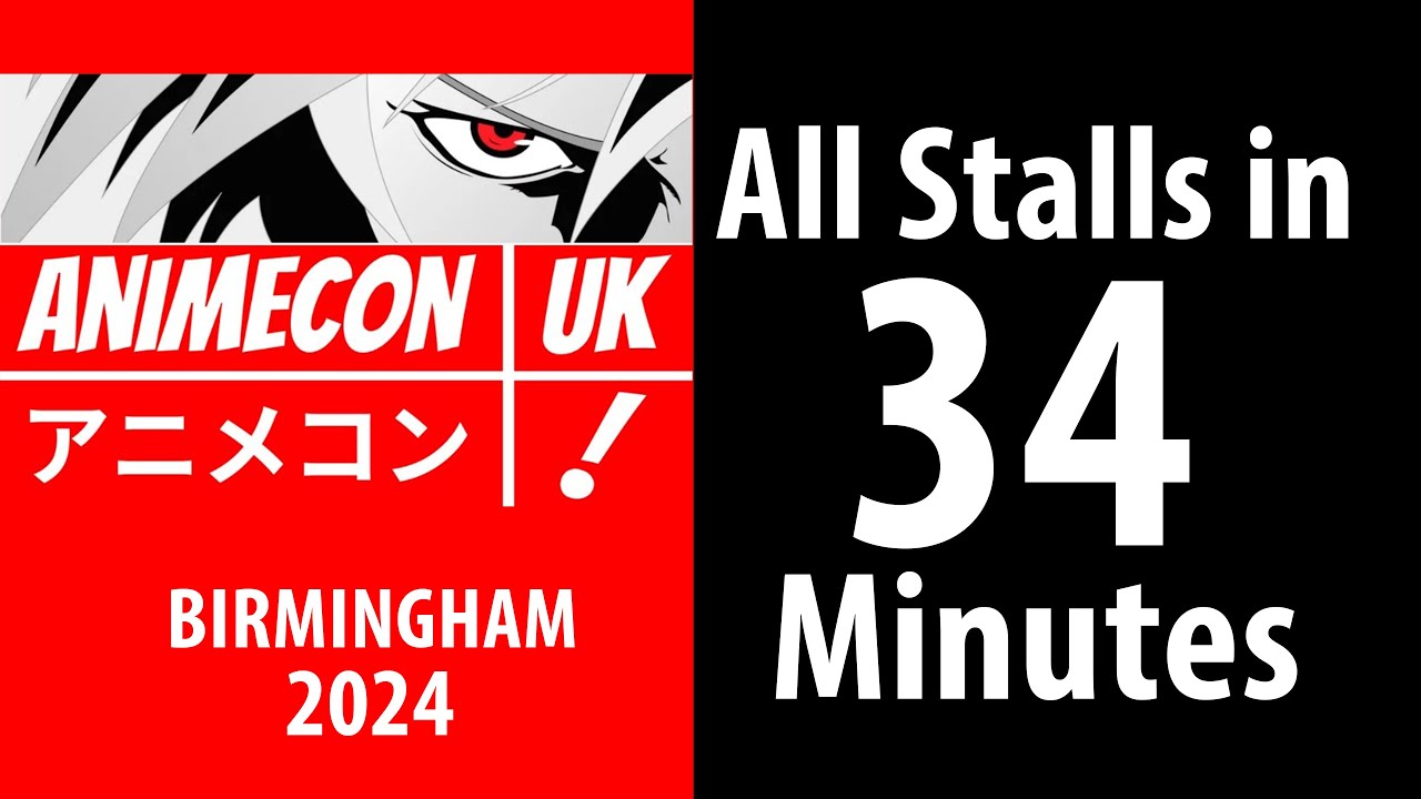 Animecon UK Birmingham 2024 All Stalls