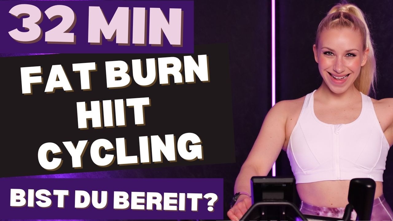 Feuer für deine Fettverbrennung - 32 min High Intensity Cycling (Achtung! Macht süchtig 😍💦)