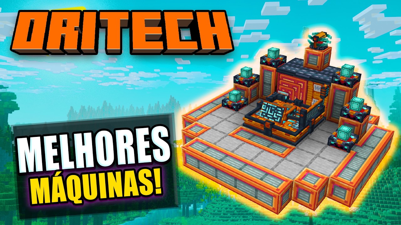 TUTORIAL COMPLETO DO ORITECH! MAQUINAS AVANÇADAS!