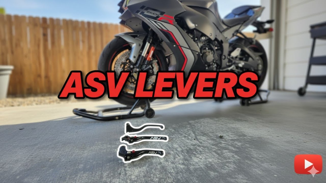 KAWASAKI NINJA ZX10R 2021 - 2024 ASV LEVERS ( STAND THO )