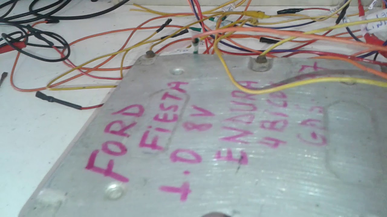 Teste central ECC-V FIESTA  (MOTOR ENDURA.1,0)