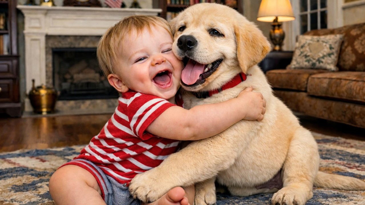 🐶😂 Epic Baby and Puppy Bonding Moments – Must Watch! 👶✨ |    Baby and Puppy Rolling Together! 😍