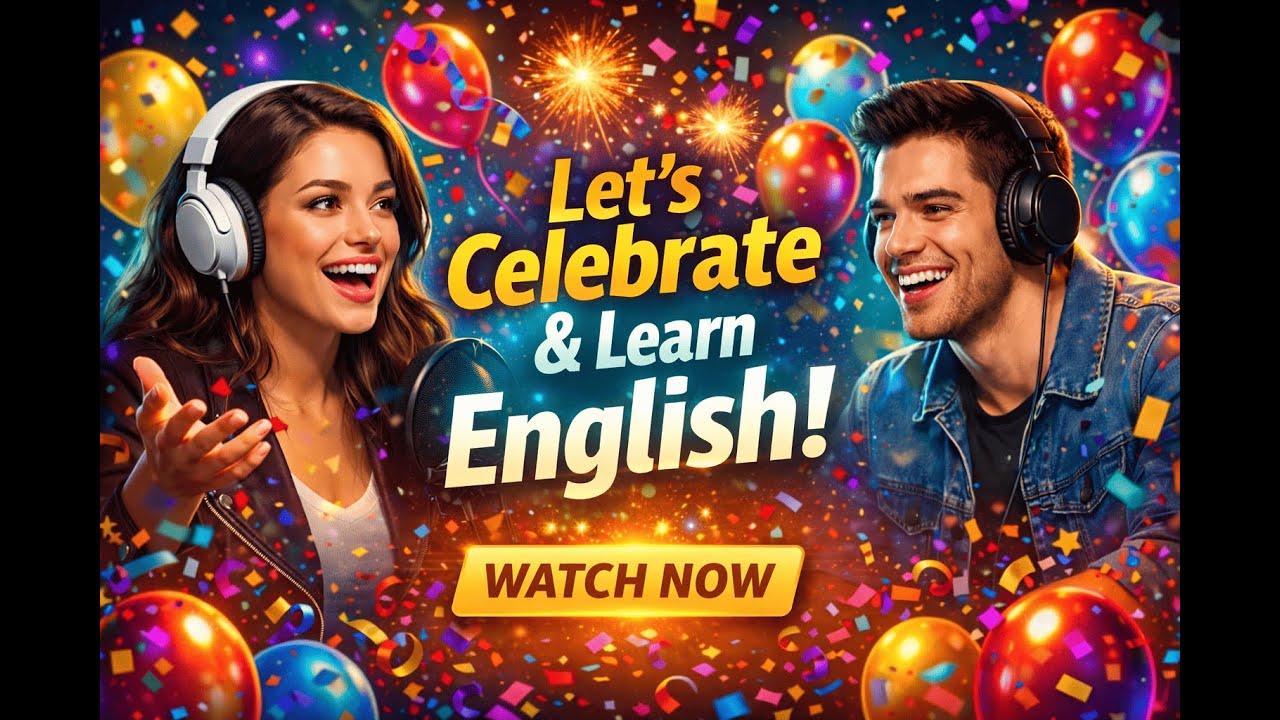 Let's Talk English | English Conversation Celebrating | Everyday Speak English