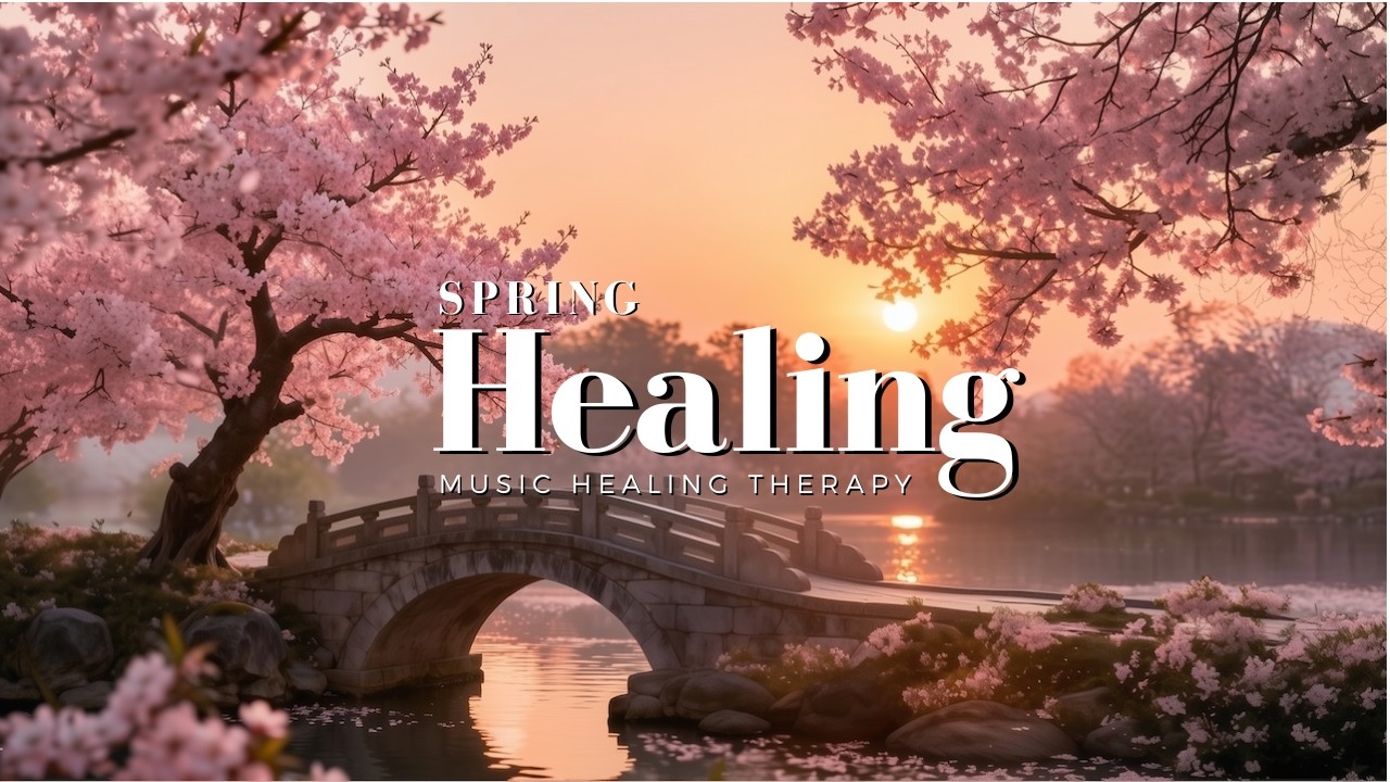 Spring Healing 🌸 Relaxing Piano Music for Stress Relief & Deep Sleep