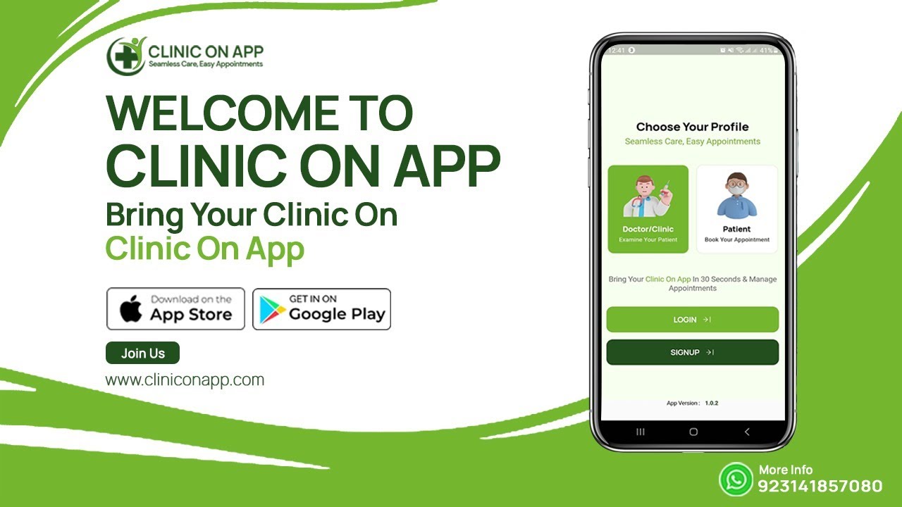 Welcome To Clinic On App | Top Clinic Management System For Doctors | All Features Highlights