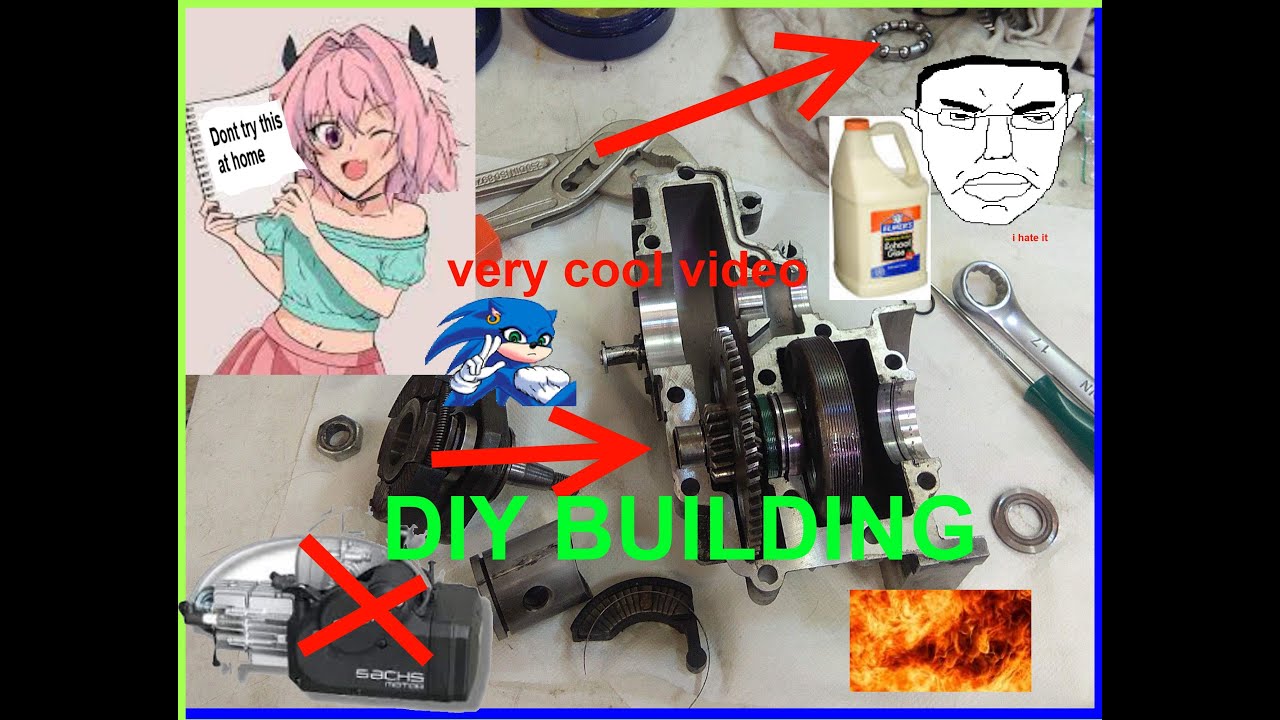 Building bicycle engine, Spartamet 301