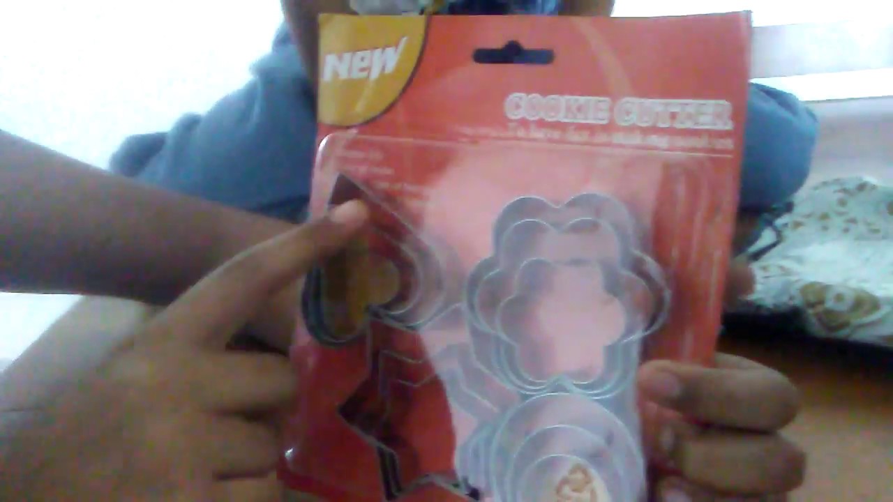 unboxing Okayji Cookie Cutter and review