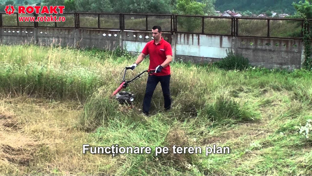 Motocoasa Rotakt ROMTC87 -  Prezentare si Functionare