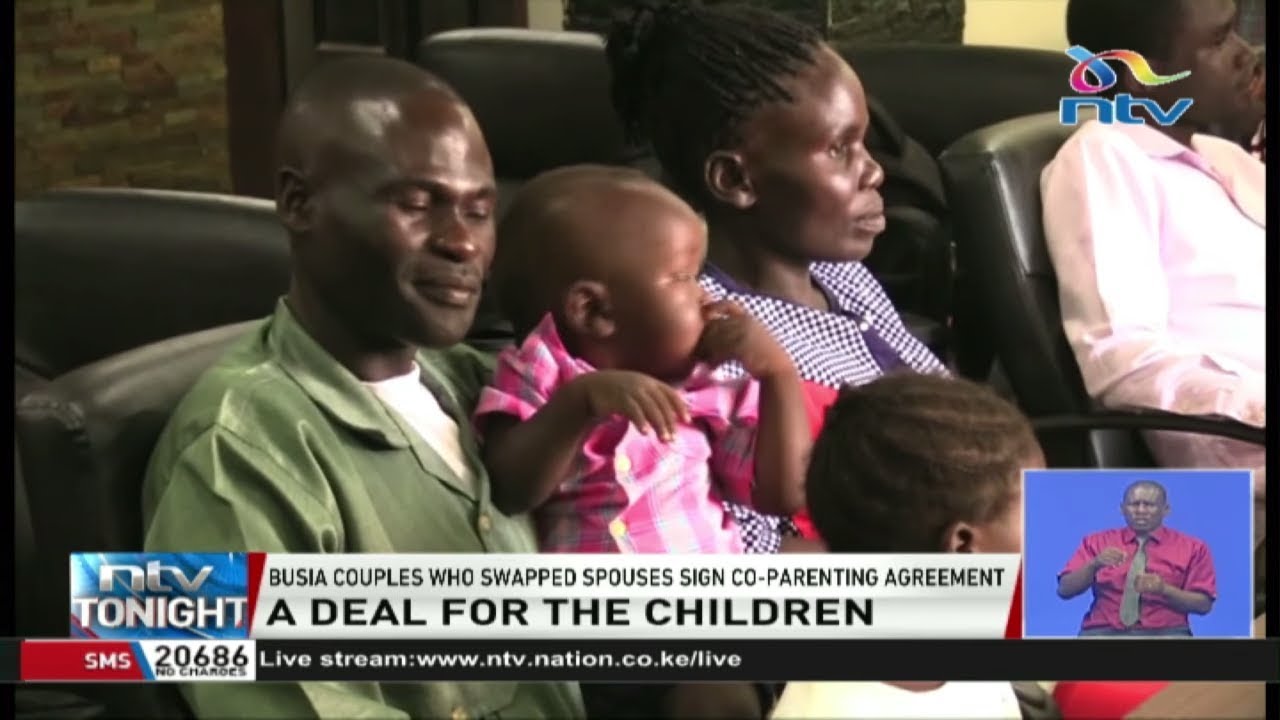 Busia couples who swapped spouses sign co-parenting agreement