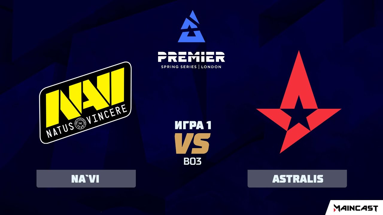 Natus Vincere vs Astralis [Map 1, Train] (Best of 3) BLAST Premier: Spring 2020