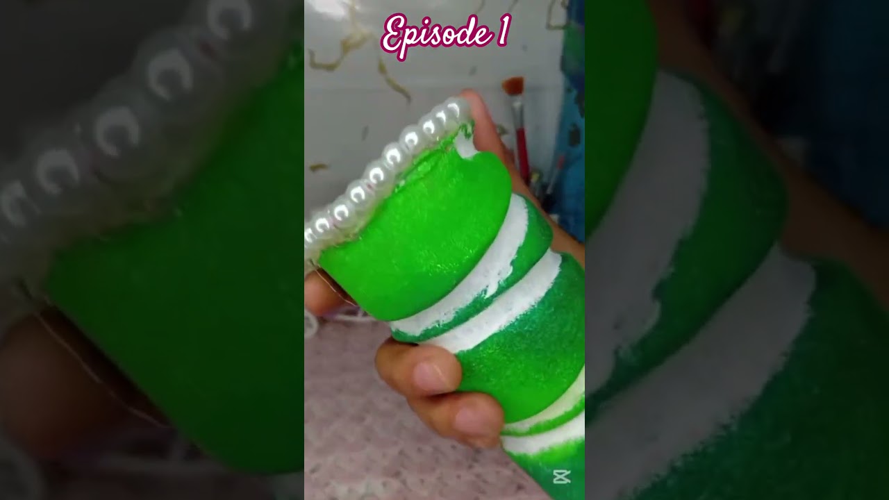 10 Days Bottle Art Challenge episode 1 