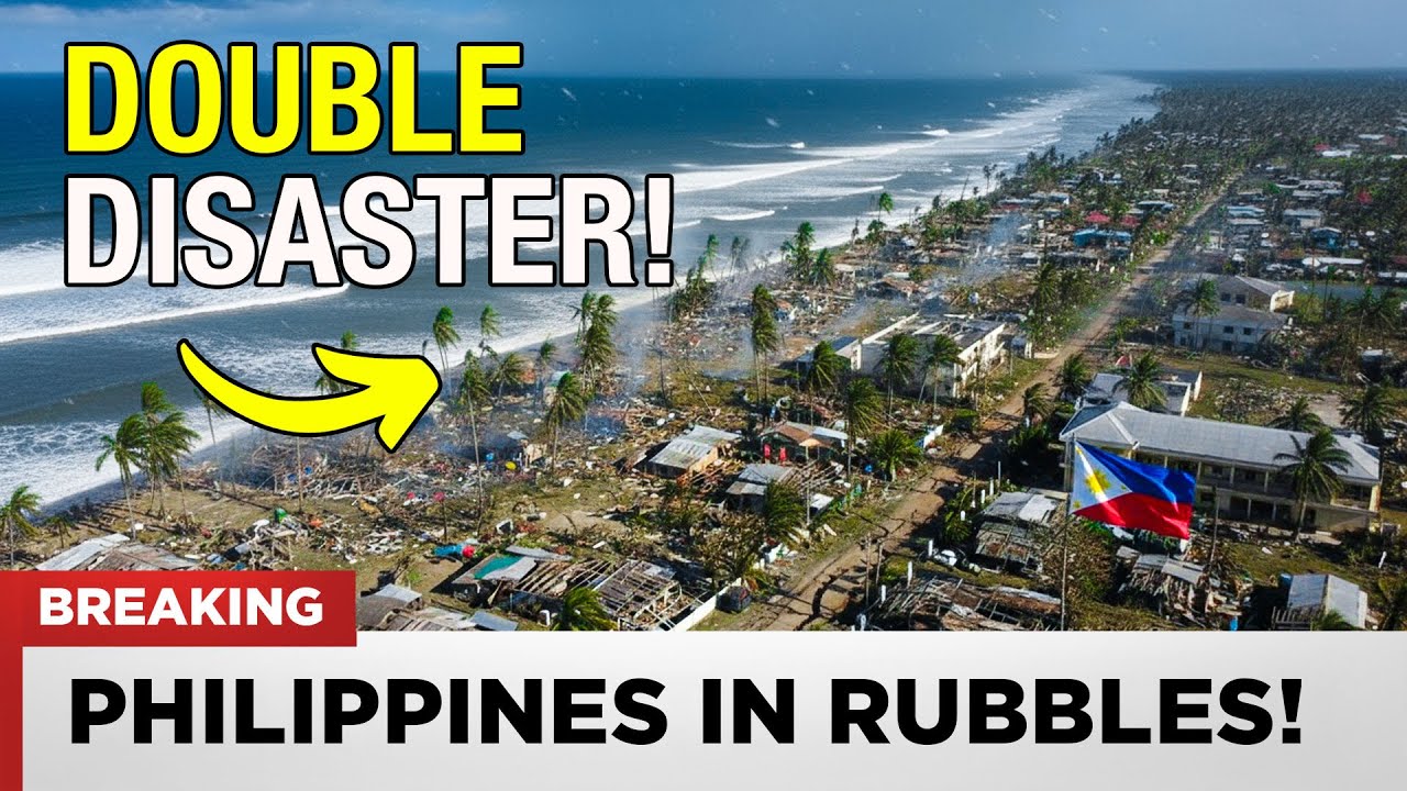1 MINUTE AGO: Philippines Earthquake Zone Hit by Typhoon Kalmaegi - Double Disaster Kills 229