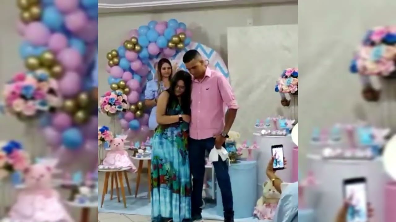 E a música Declara....Seja bem vinda Laura ❤️ chá revelação/ Música Canto da Dani.