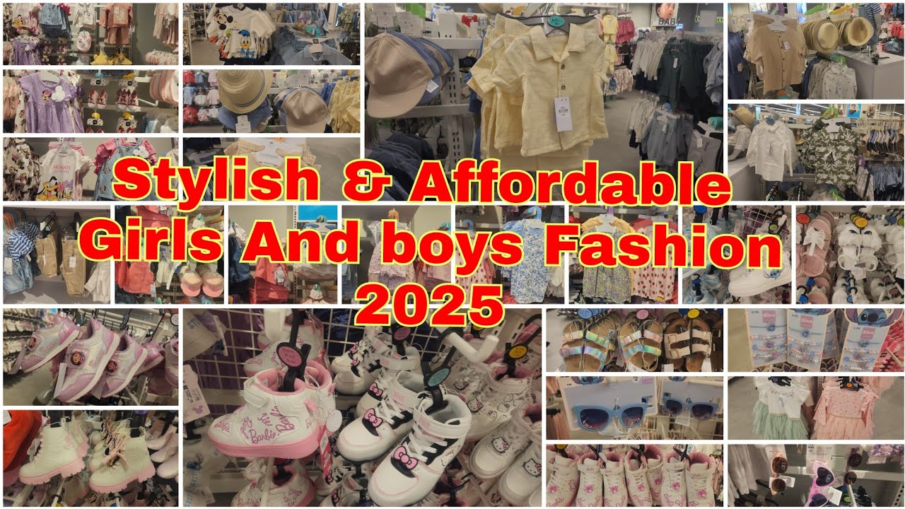 ASDA Kids Clothing Haul 2025 | New Girls & Boys Collection | Affordable Fashion UK