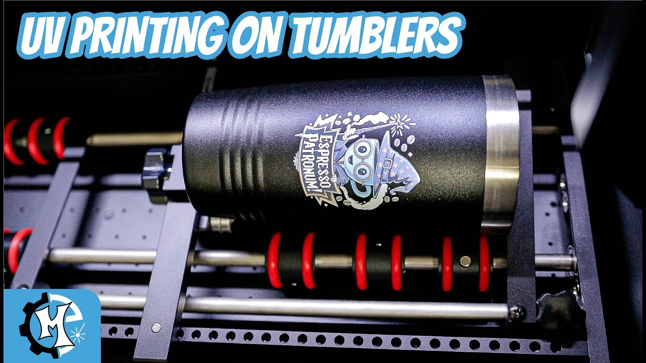 How Does a Rotary Attachment Work on a UV Printer?