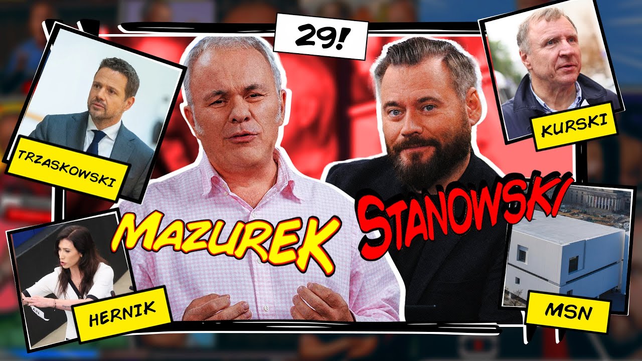 MAZUREK I STANOWSKI #29 - POWR&Oacute;T KURSKIEGO, TRZASKOWSKI W TRAMWAJU, DRZEWKA OD NIEMCA