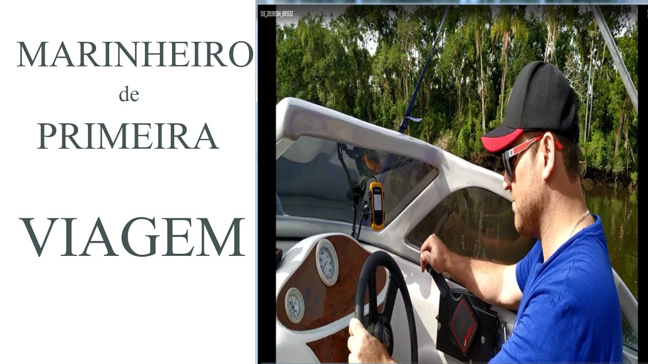 Marinheiro de primeira Viagem - Ba&iacute;a da Babitonga.