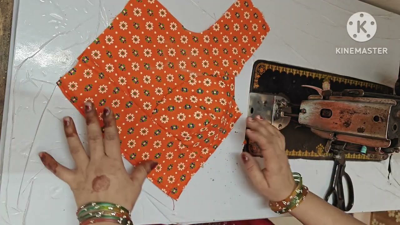 Bina astar ka katori blouse silane ka Tarika ❤️❤️