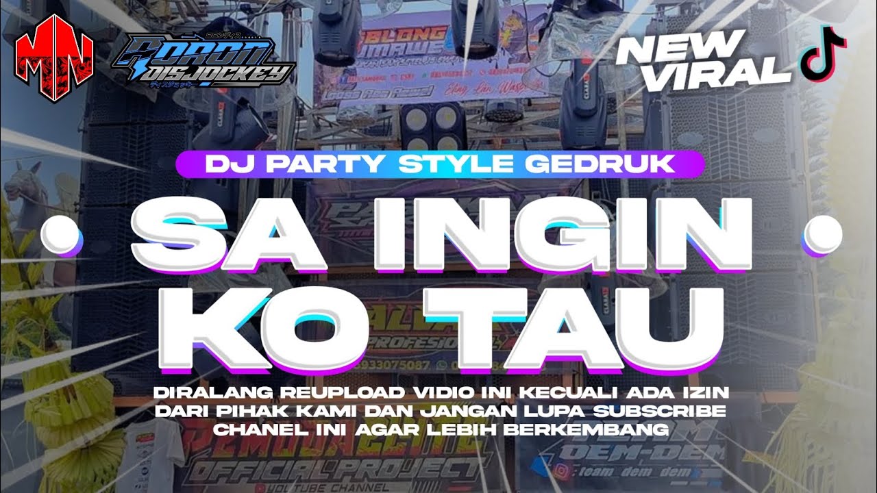 FREE FLM ‼️DJ PARTY STYLE GEDRUK SA INGIN KO TAU VIRAL BY RORON DISJOCKEY MIXS