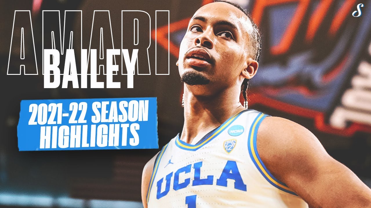 Amari Bailey Will Make An Immediate Impact At UCLA | 2021-22 Season Highlights