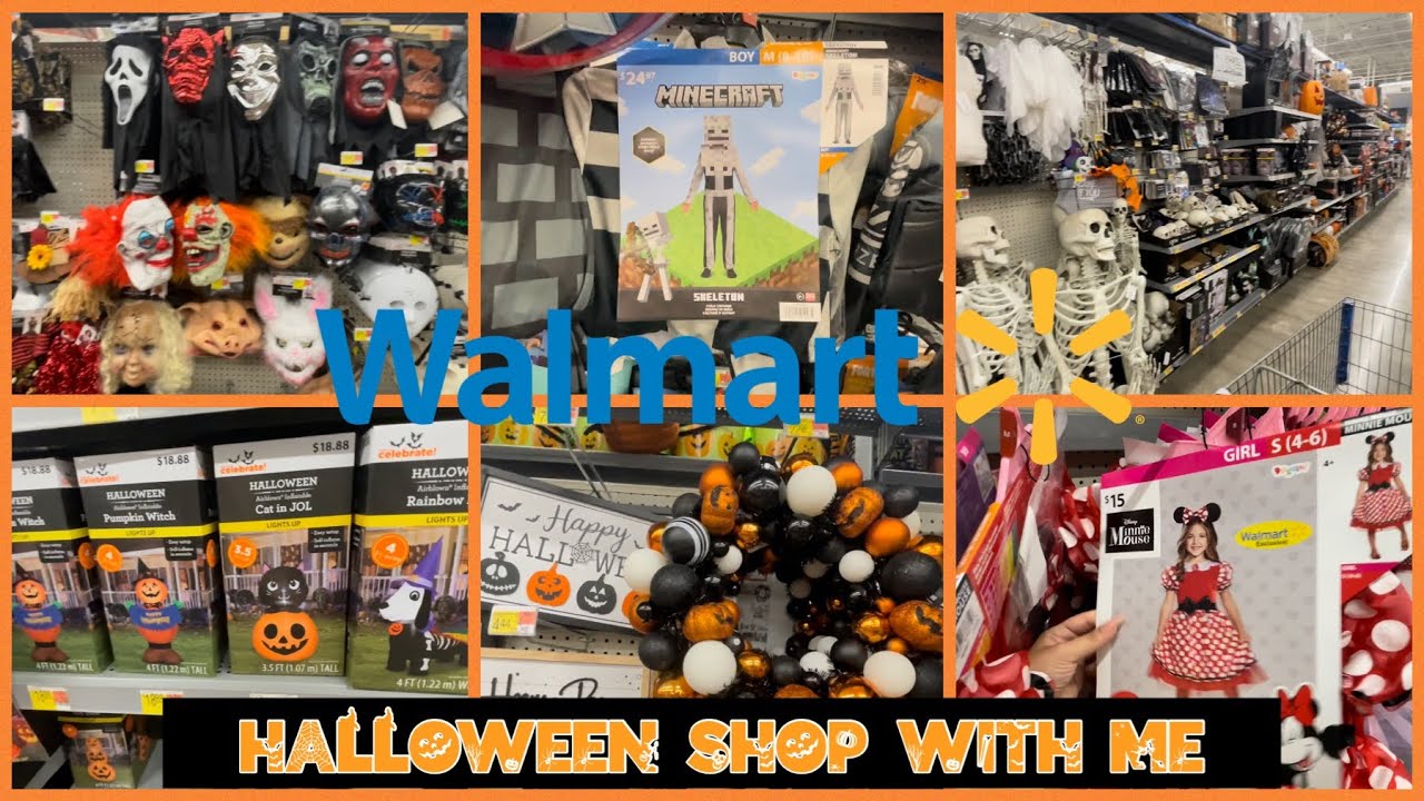 Walmart Halloween Costumes & Decor Shop With Me