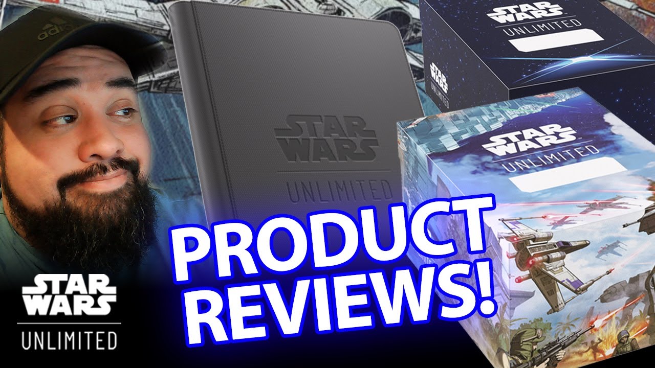 Gamegenic Accessories Reviews! Zip-Up Binder & Twin Suns Soft Crates | Jump to Lightspeed | SWU