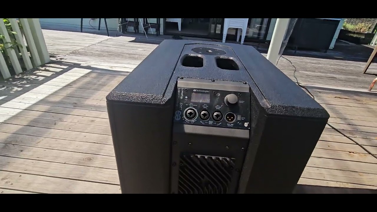dB Technologies Stereo Setup