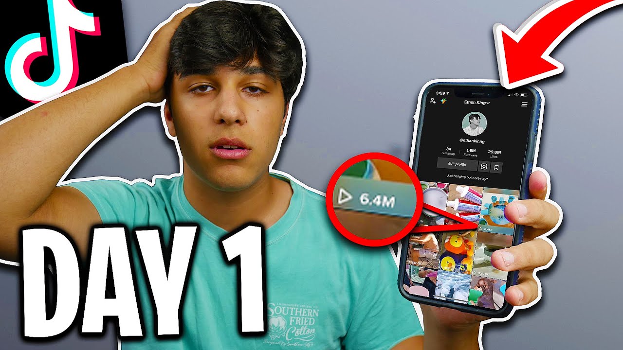 I Tried To Become TikTok Famous In ONE WEEK!