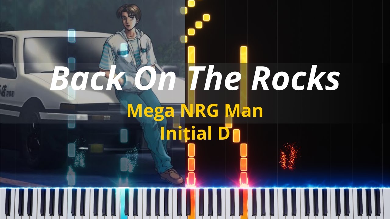 Back On The Rocks Piano Tutorial - mega NRG Man | Easy Piano tuto & Sheet Music