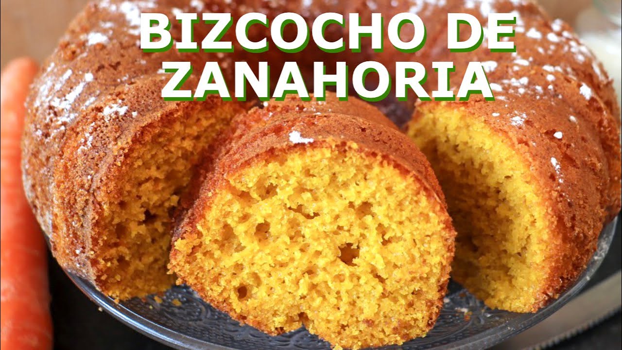 BIZCOCHO ESPONJOSO DE ZANAHORIA  🥕 |  RECETA SUPER FACIL | IDEAS DE ANNA