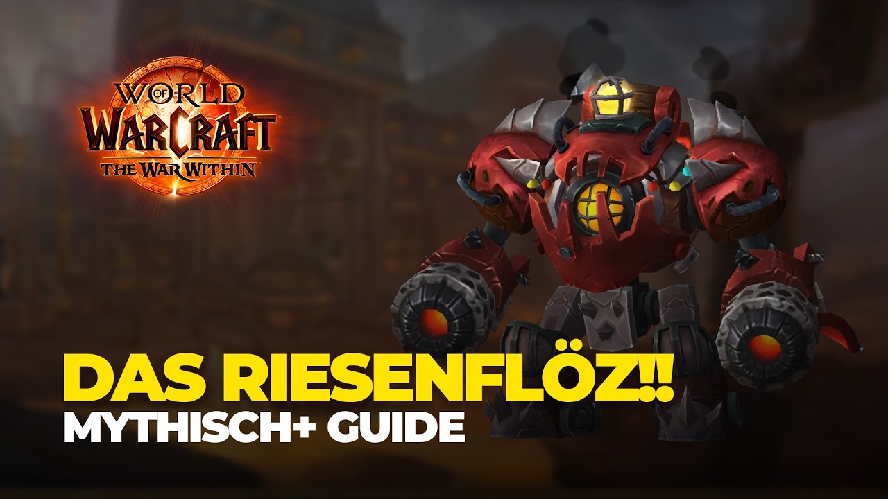 Das Riesenflöz Mythisch+ Guide – Bosse & Trash erklärt | Mistweaver Monk | The Motherlode TWW S2 M+