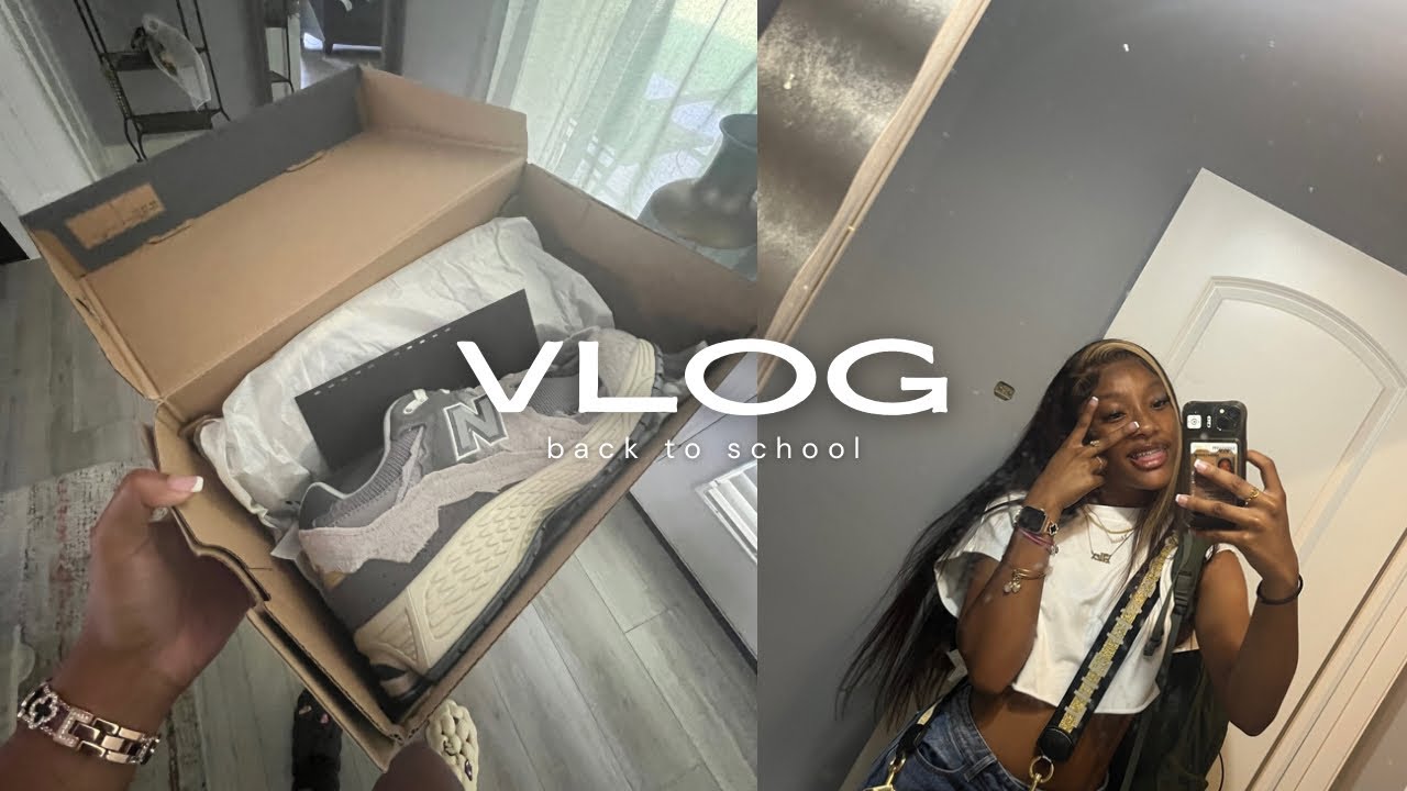 2k23 Junior Year, Back to School Vlog & GRWM 😇