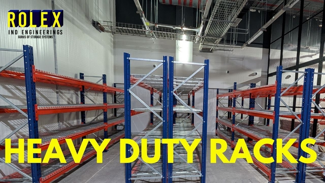Optimize Your Warehouse with Heavy Duty Racks | Rolex India Engineering