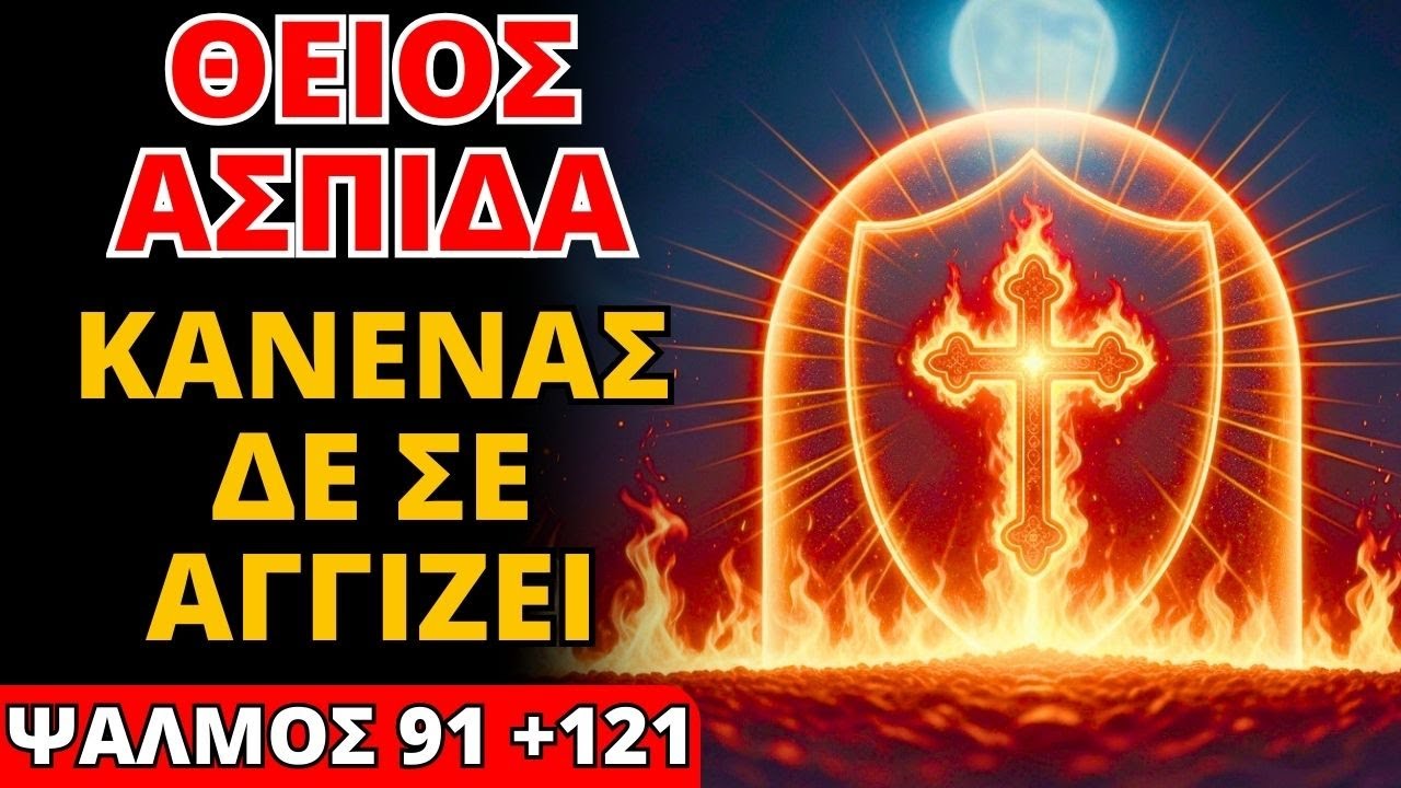 🔥 Κάθε πονηρό χέρι ΞΕΡΑΙΝΕΤΑΙ πριν αγγίξει εσάς ή την οικογένειά σας: Ψαλμός 91+121 τώρα