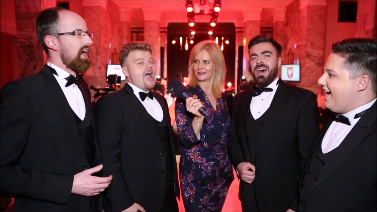 LeonVoci w składzie 4 tenor&oacute;w  - nagle  w trakcie wywiadu dla Telewizji ATV  zaśpiewał