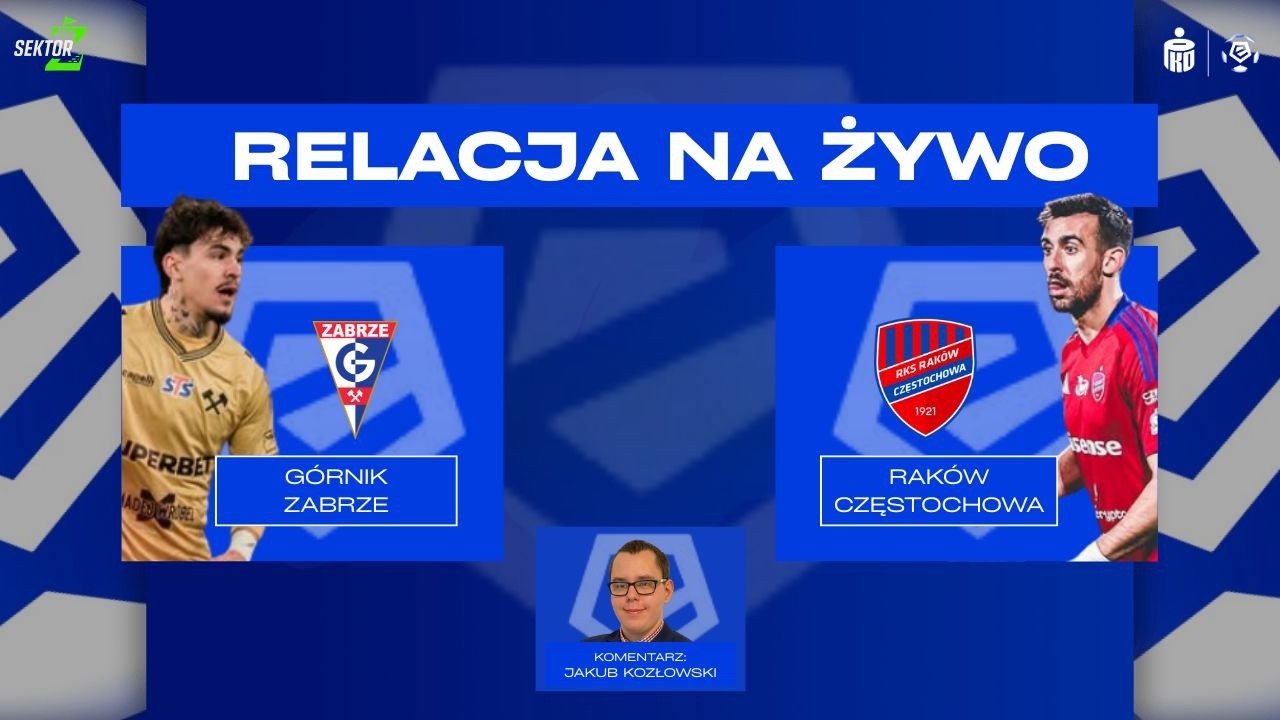 Górnik Zabrze - Raków Częstochowa I PKO BP EKSTRAKLASA I TRANSMISJA NA ŻYWO I KOMENTARZ