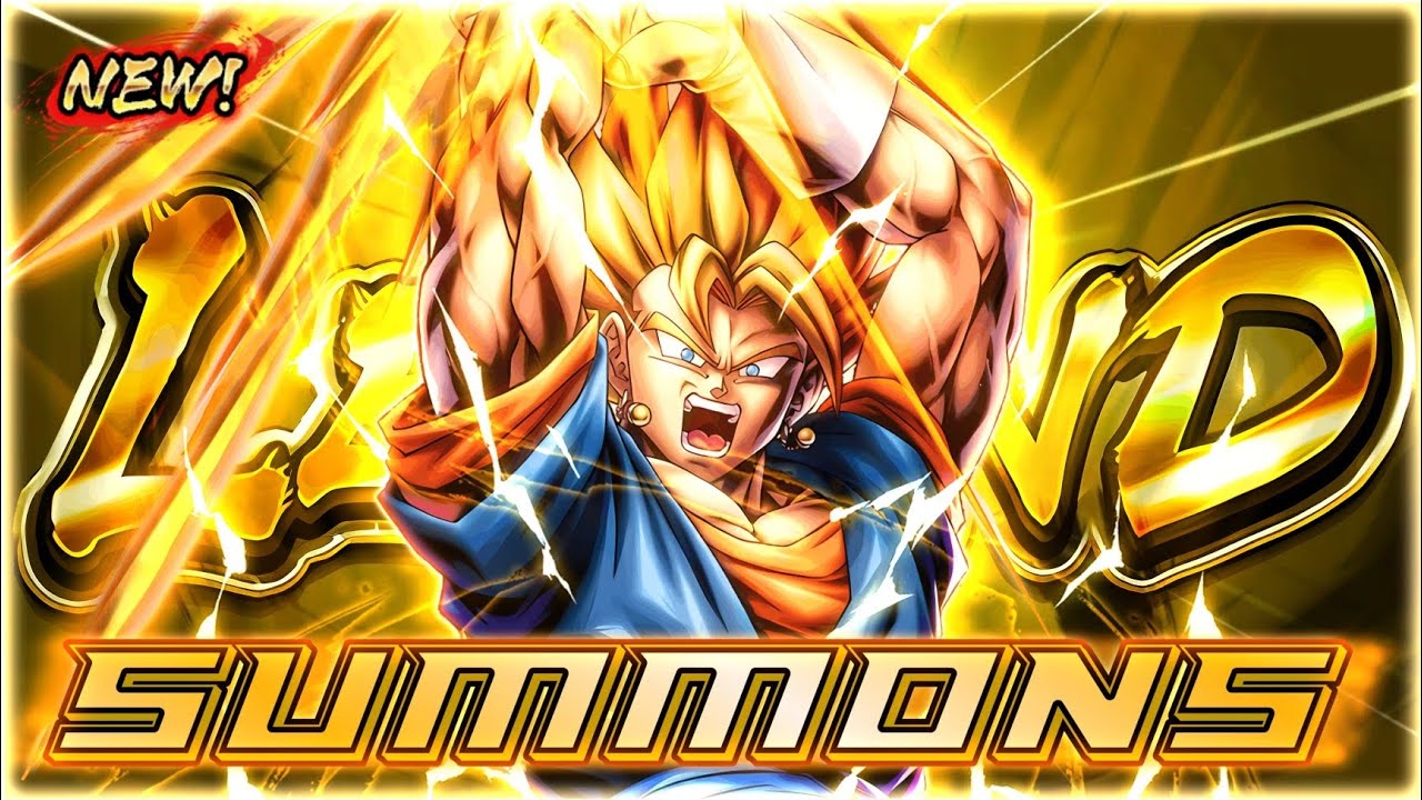 Legendary Summons for LEGEND Super Vegito | Dragon Ball Legends