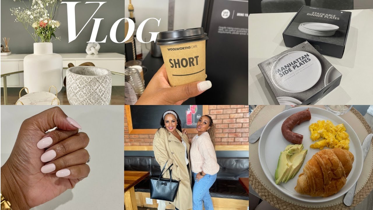 VLOG | Spend a few days with me, dinner date, nail date with my sister, homeware shopping and more