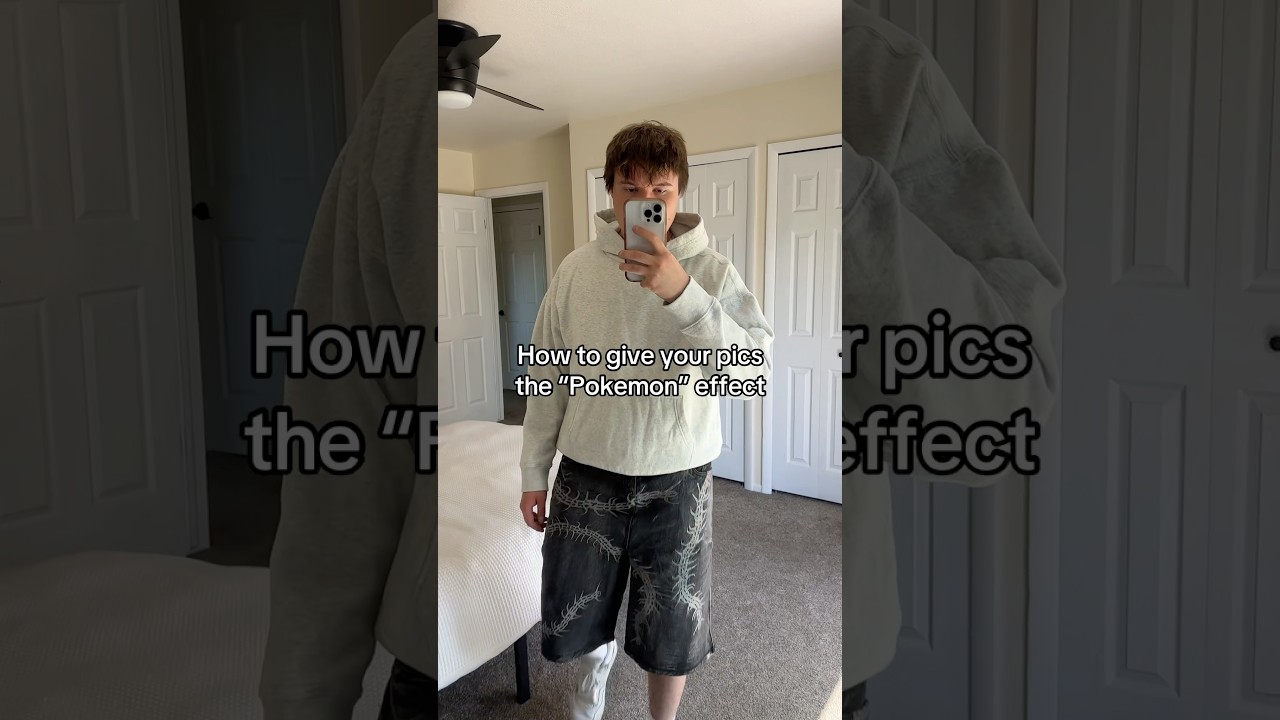 How To Give Your Pics The “Pokemon” Effect 