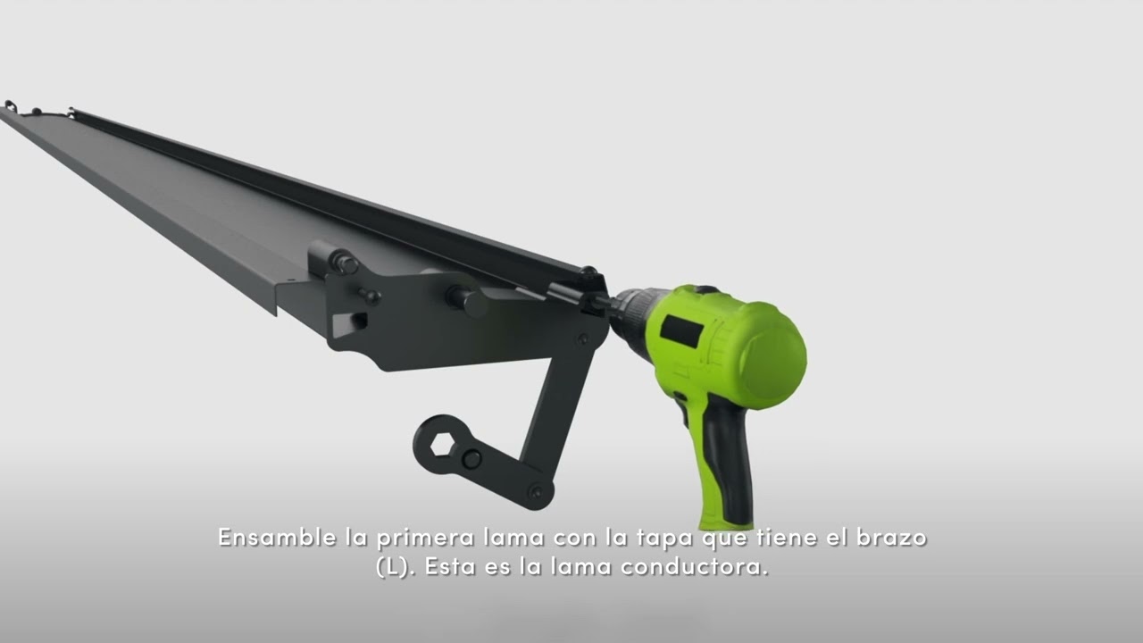 Video de Instalación Pérgola Bioclimática Palco Pentagrama