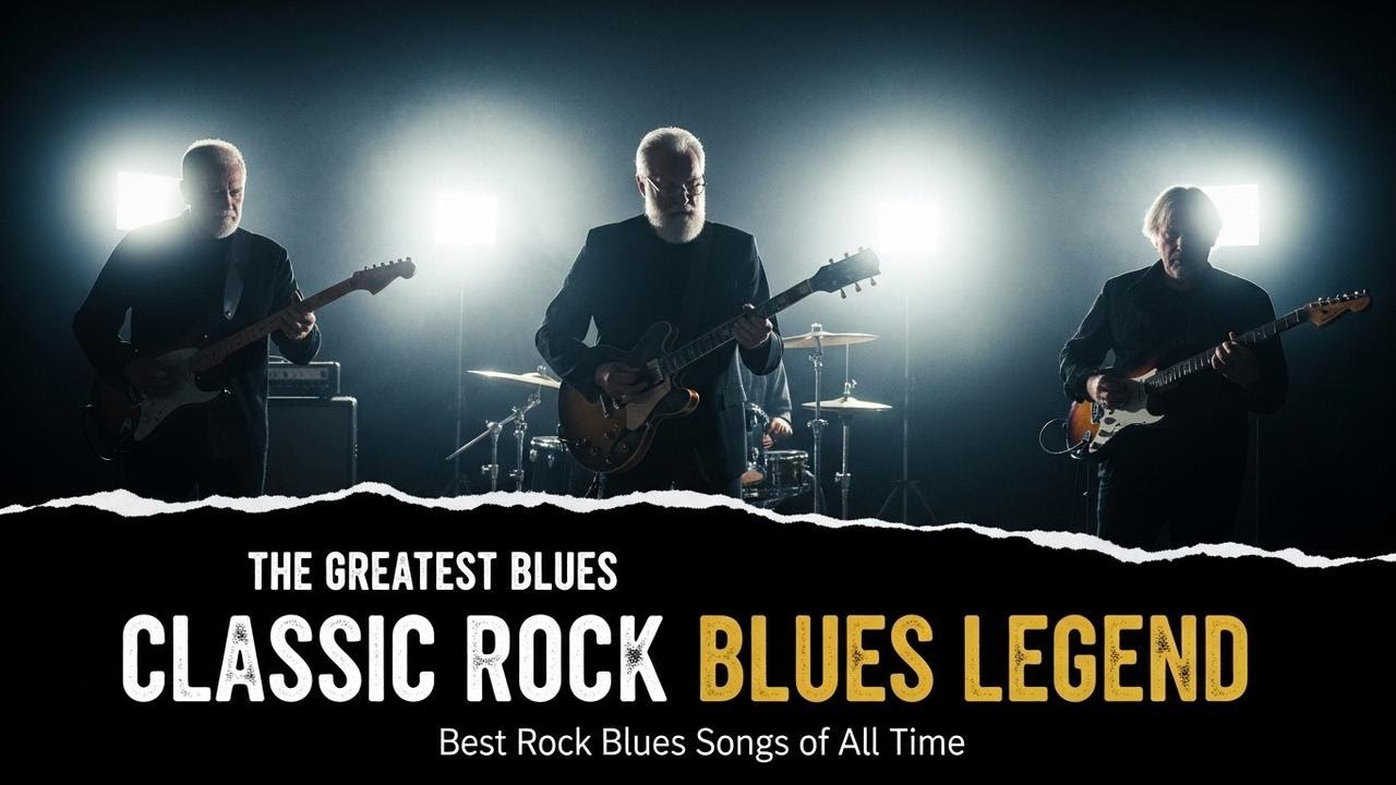 Jimi Hendrix, ZZ Top, BB King, Muddy Waters, Eric Clapton – Powerful Vocals & Guitar Fire