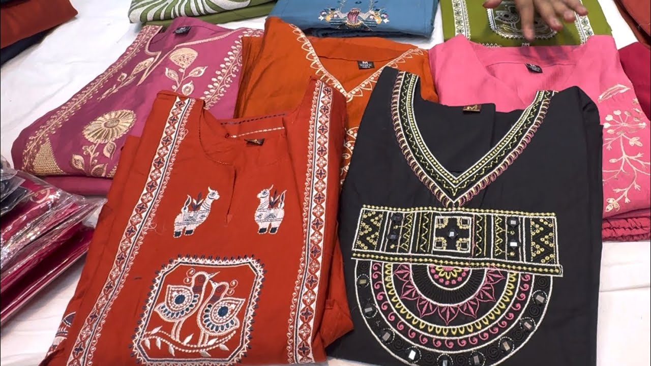 Chickpet Bangalore Wholesale Kurti Set For Summer & Wedding From 650rs|Single Courier Avl 