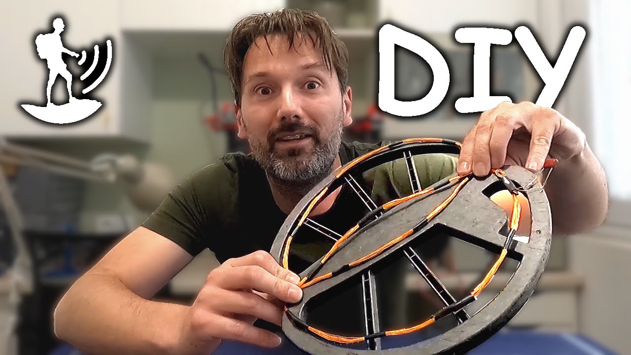 CONSTRUIR un plato de DETECTOR de METALES. Así funciona la detección!