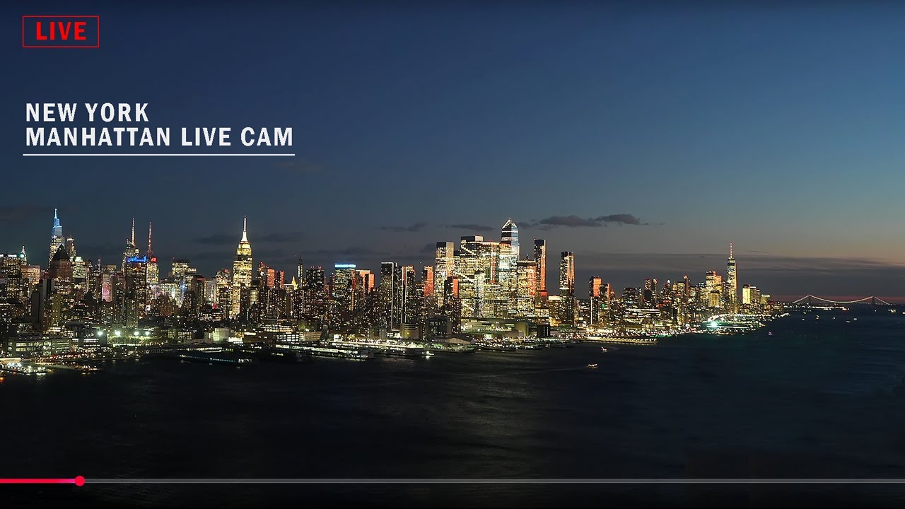 [4K] MANHATTAN NEW YORK LIVE CAM-Lofi🗽 뉴욕 맨해튼 라이브 캠